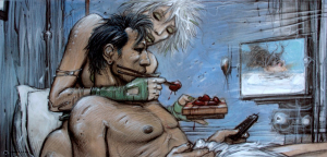 Affiche édition d’art Enki Bilal : Sushimi