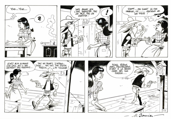 Michel Janvier – Planche originale Rantanplan Otage
